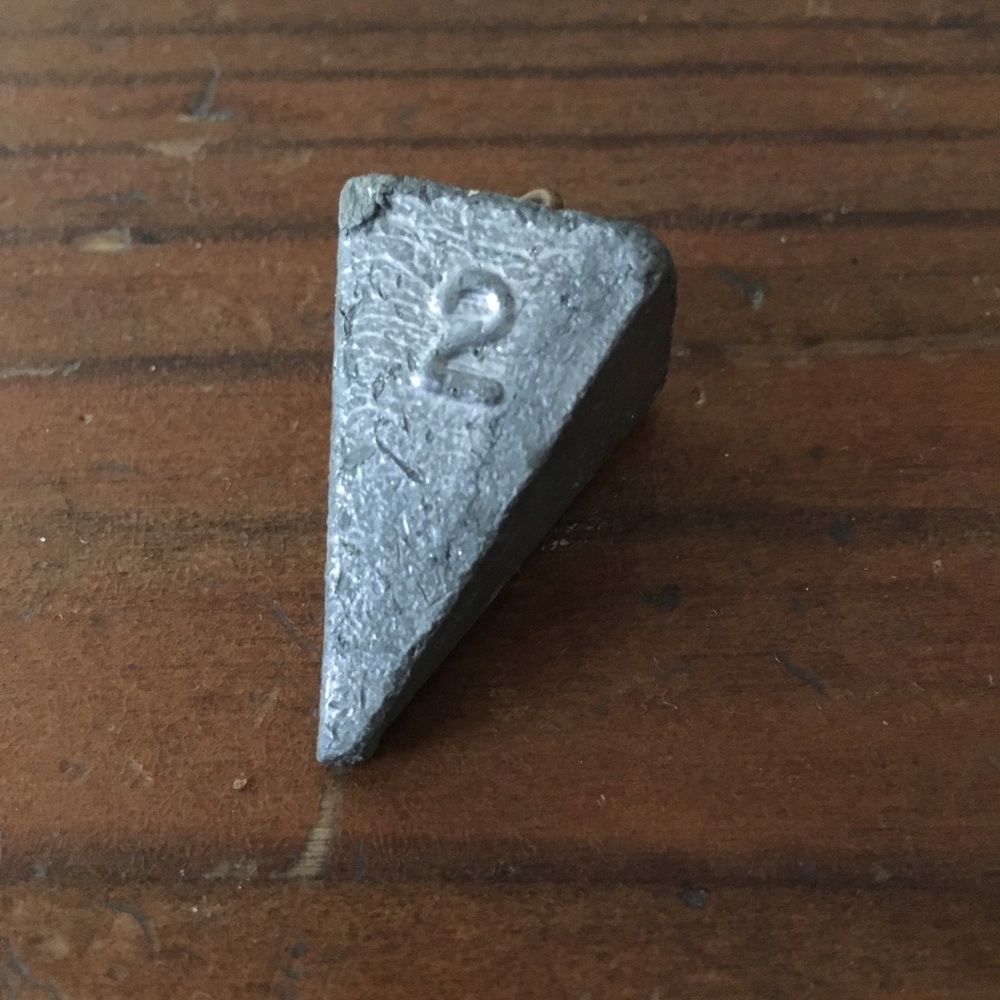FREE Bass Pro Shops 2 Ounce Fishing Pyramid Sinker